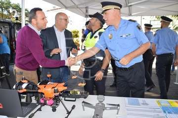 La Policía Local de Telde presentó este viernes su Unidad de Drones (Foto TA)